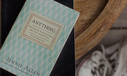 Book Review: Anything, by Jennie Allen